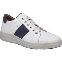 Klassischer Leder-Sneaker mit Seitenstreifen