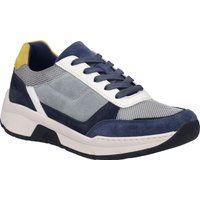 Sportlicher Low-Top Sneaker im Materialmix