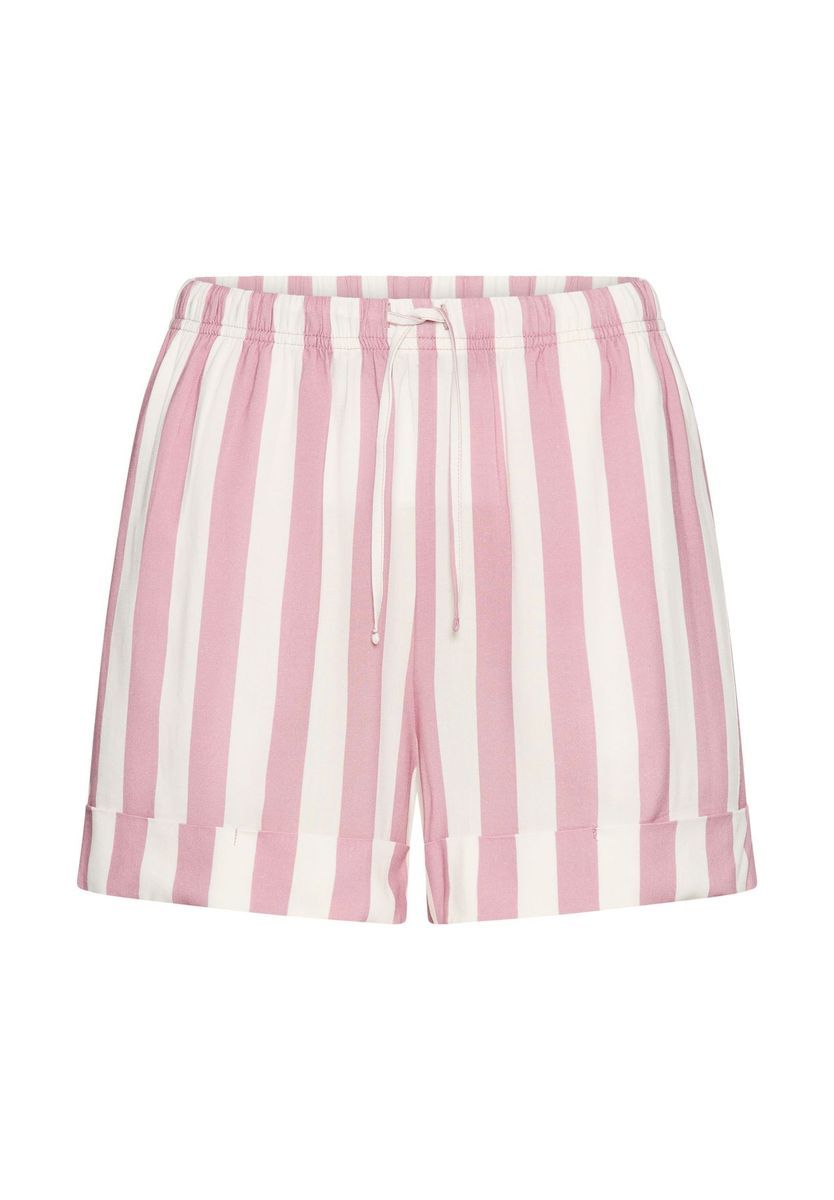 Gestreifte Sommer-Shorts mit Gummizug