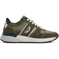 Retro-Sneaker aus Wildleder-Mix