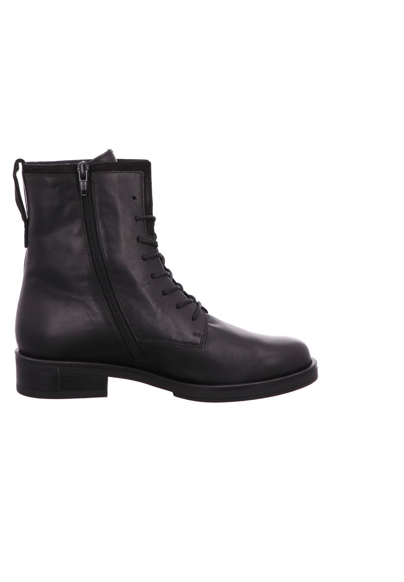 Klassische Leder-Schnürstiefeletten