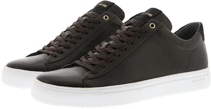 Minimalistische Low-Top Leder-Sneaker
