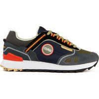 Sportliche Sneaker mit Farb-Einsätzen