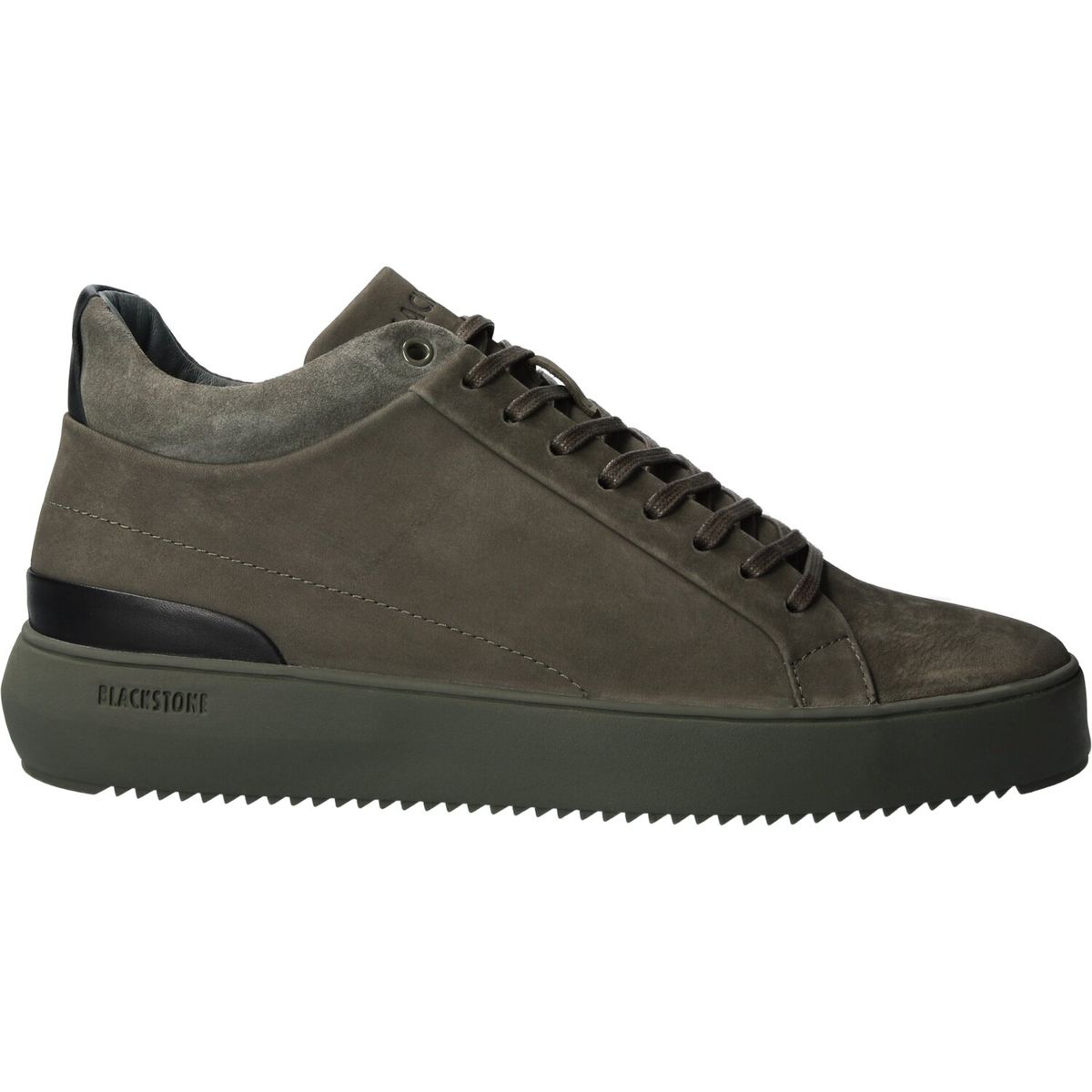 Minimalistische Mid-Top Wildleder-Sneaker