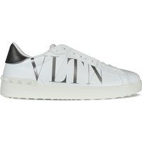 VLTN Logo Leder Low-Tops