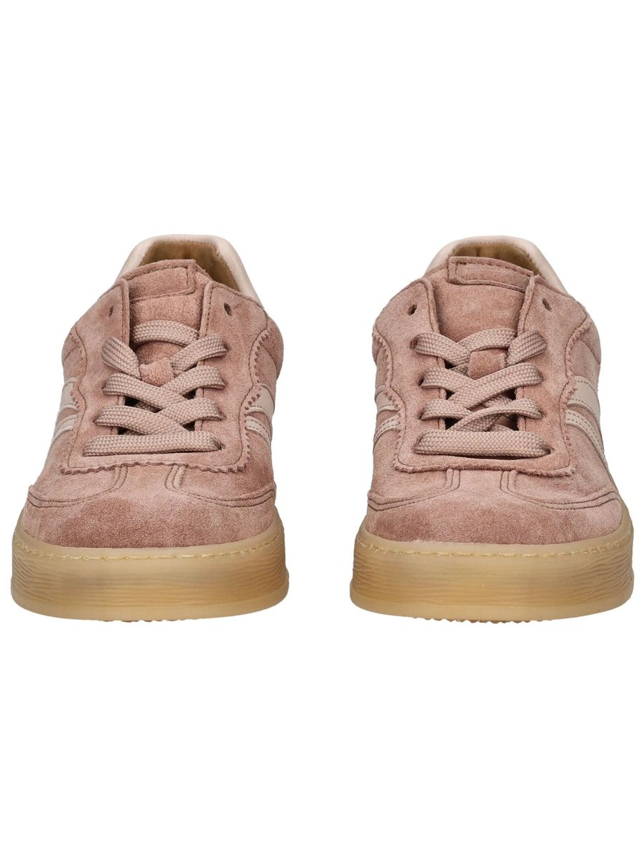 Retro Plateau-Sneakers aus Wildleder