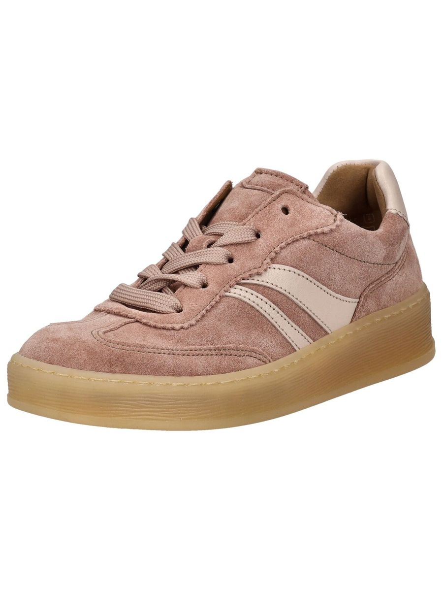 Retro Plateau-Sneakers aus Wildleder