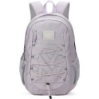 Lavendelfarbener Utility-Rucksack mit Kordelzug