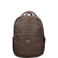 Minimalistischer Kunstleder-Tagesrucksack