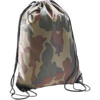 Turnbeutel mit klassischem Camouflage-Muster
