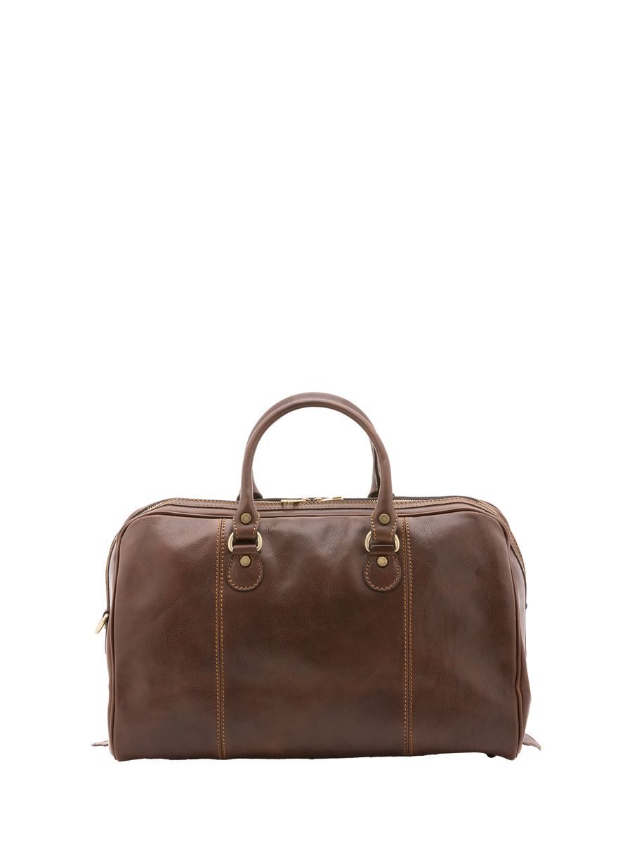 Klassische italienische Leder-Reisetasche