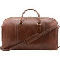Klassische Leder-Reisetasche Weekender