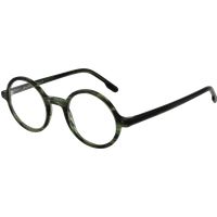 Klassische runde Brille aus Acetat