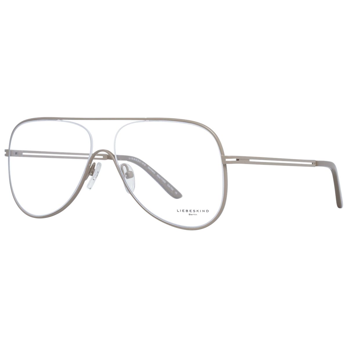 Schmale Aviator-Metallbrille