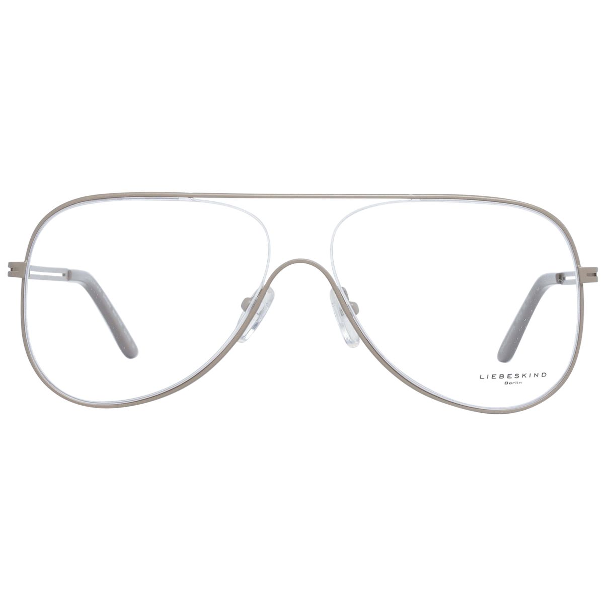 Schmale Aviator-Metallbrille