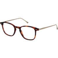 Quadratische Brille in Schildpatt-Optik
