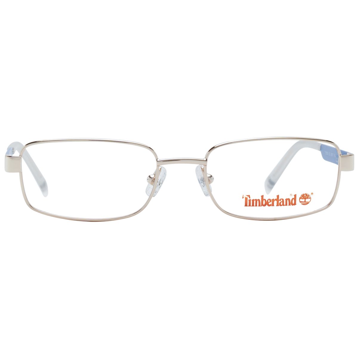 Rechteckige Metall-Vollrandbrille