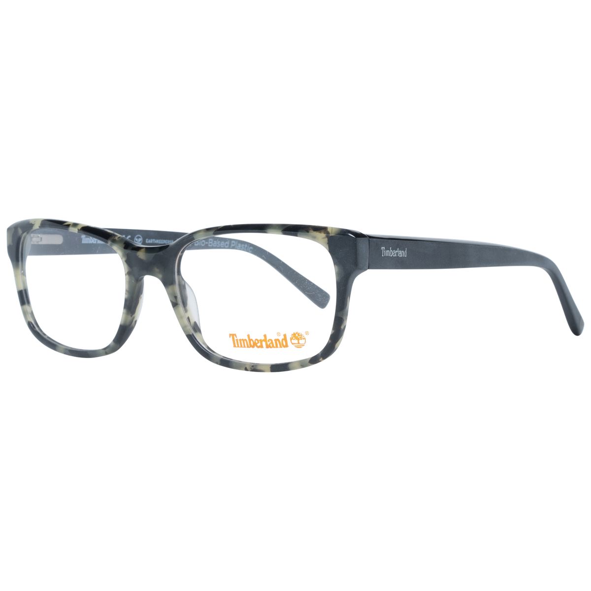 Rechteckige Bio-Kunststoffbrille in Schildpatt-Optik