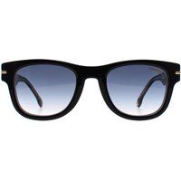 Klassische rechteckige Sonnenbrille mit Farbverlauf