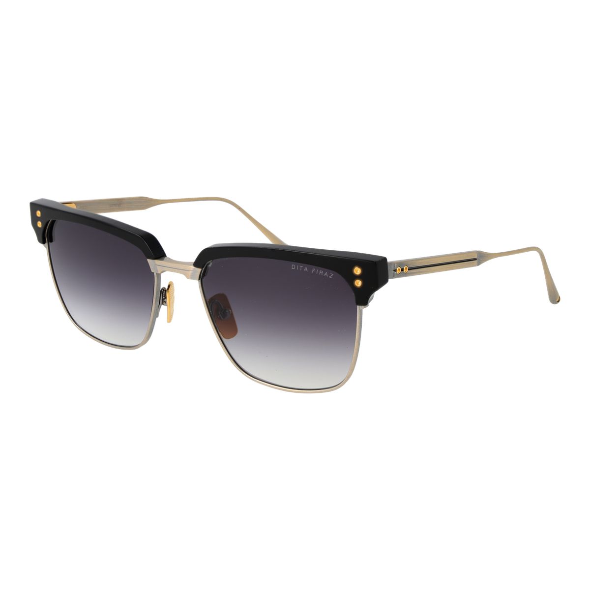 Moderne Browline-Sonnenbrille mit Verlaufsgläsern