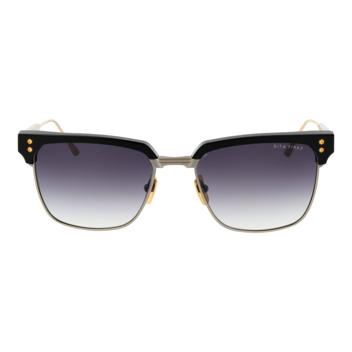 Moderne Browline-Sonnenbrille mit Verlaufsgläsern