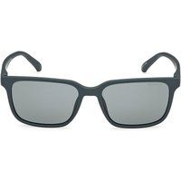 Moderne rechteckige Sonnenbrille in Mattoptik