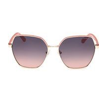 Quadratische Sonnenbrille mit Verlaufsgläsern