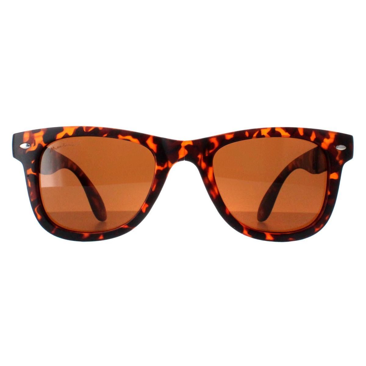 Zeitlose Wayfarer-Sonnenbrille in Schildpatt-Optik
