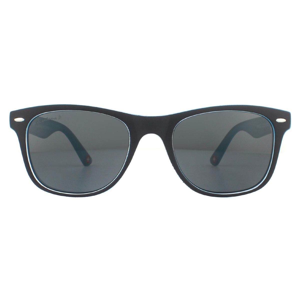 Matte polarisierte rechteckige Sonnenbrille