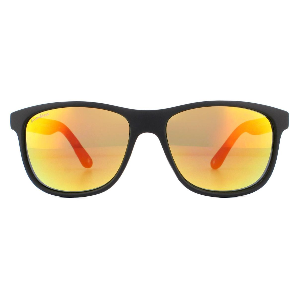 Rechteckige Sonnenbrille mit verspiegelten Gläsern
