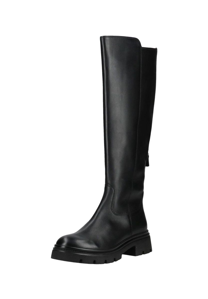 Klassische Leder Kniehohe Stiefel