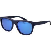 Matte quadratische polarisierte verspiegelte Sonnenbrille