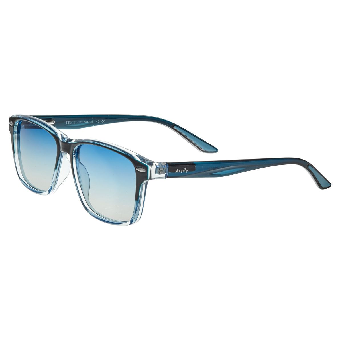 Polarisierte Wilder Rechteckige Sonnenbrille