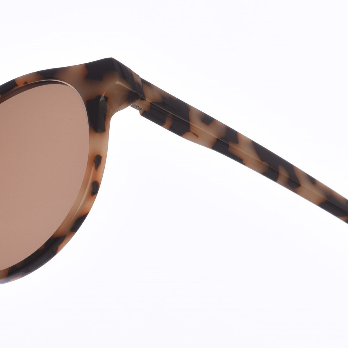 Pantos-Sonnenbrille in Schildpatt-Optik