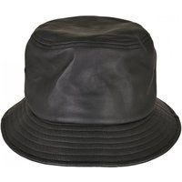 Gesteppter Bucket Hat aus Kunstleder