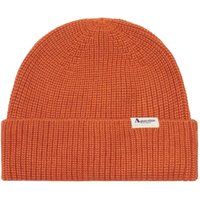 Beanie aus Wollmischung mit Rippmuster