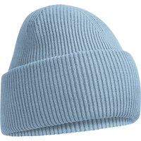 Klassische gerippte Strickmütze