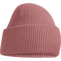 Klassische Beanie mit Rippstrick