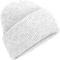 Klassische Rippstrick-Beanie