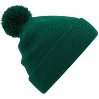 Klassische Strickmütze mit Bommel