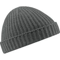 Gerippte Trawler-Beanie-Mütze