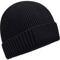 Rippstrick-Beanie aus Bio-Baumwolle