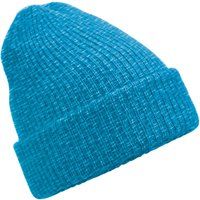 Strickmütze mit weichem Umschlag
