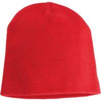 Klassische Beanie-Mütze mit Umschlag