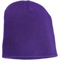 Schwere Beanie aus Jersey-Strick