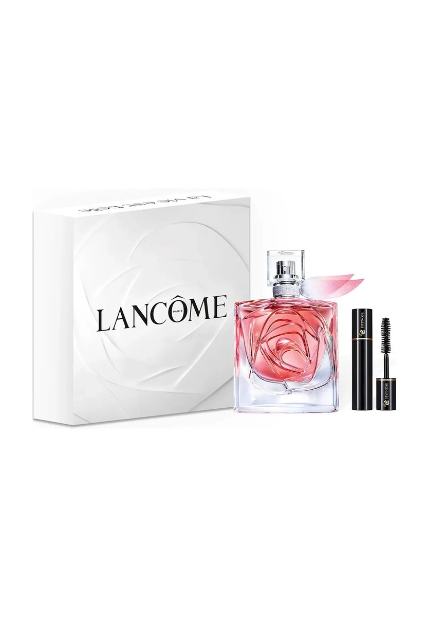 LANCÔME La Vie Est Belle Rose Extraordinaire, Duftset (La vie est belle Extraordinaire Eau de Parfum 50ml, Hypnôse Mascara Miniatur 2ml), Damen, blumig|moosig|fruchtig, WEISS, 99