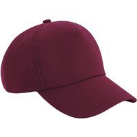 Strukturierte 5-Panel Baumwollkappe