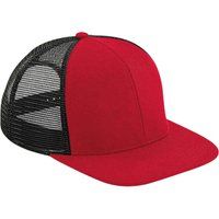 Mesh Trucker Cap mit flachem Schirm