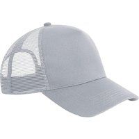 Strukturierte Five-Panel Mesh Trucker Cap