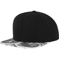 Snapback-Cap mit gemustertem Schirm